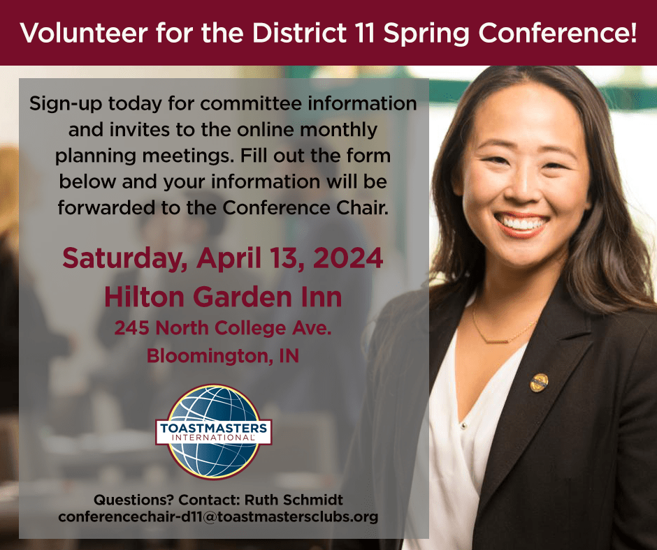 2024 Spring Conference District 11 Toastmasters